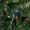 7ft. Pre-Lit Hudson Pine Artificial Christmas Tree, LumaDazzle™ Color Changing Twinkle LED Lights